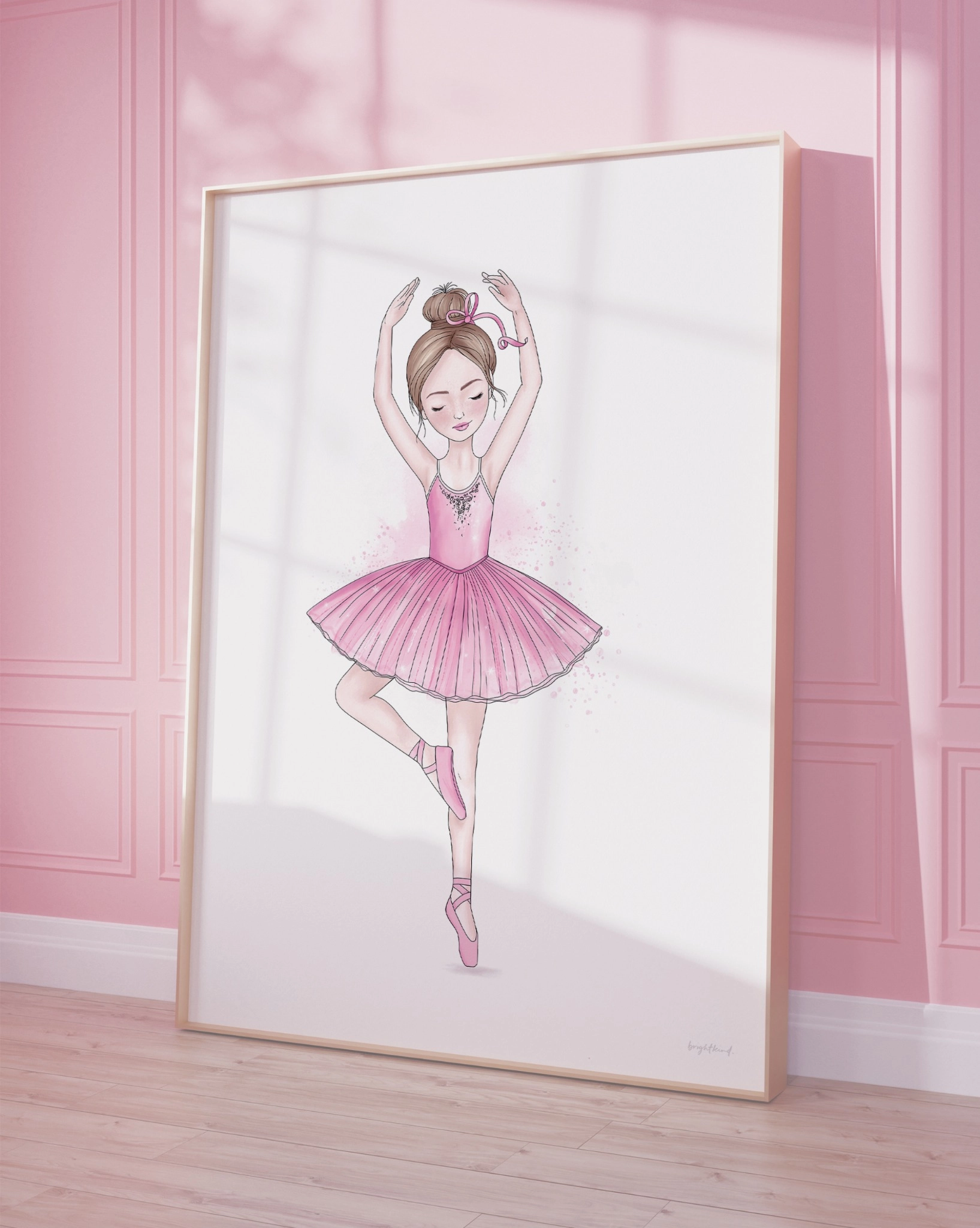 Ballerina Pirouette – Art Print