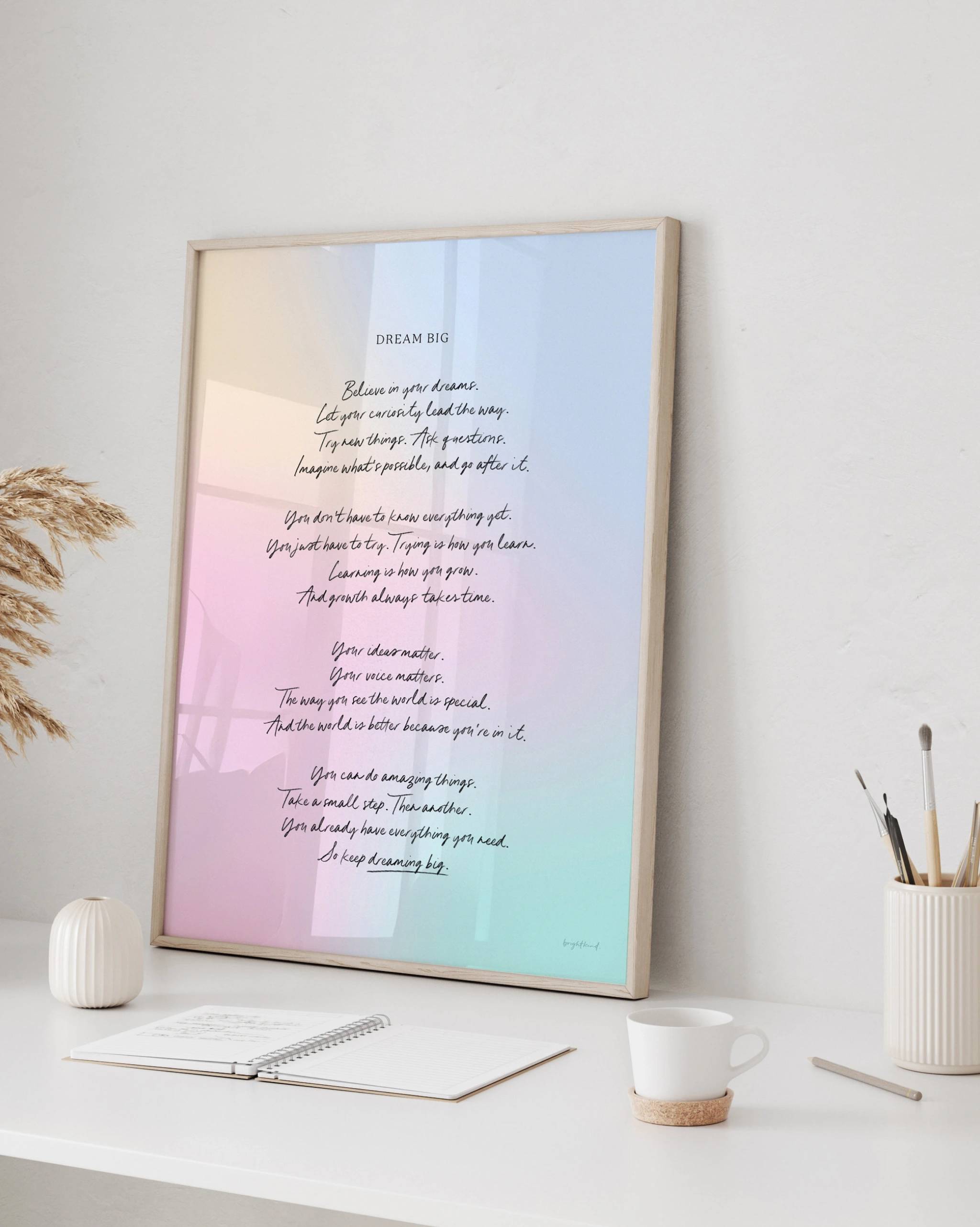 Dream Big – Art Print