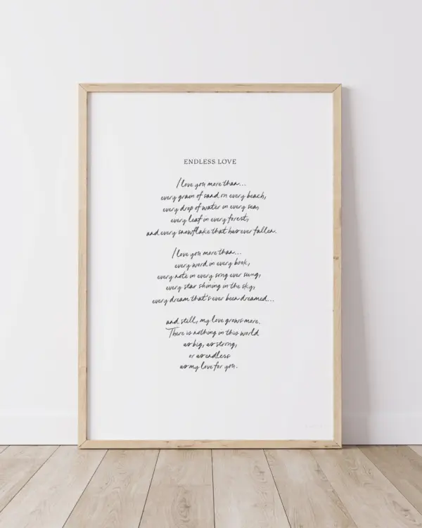 Endless Love – Art Print