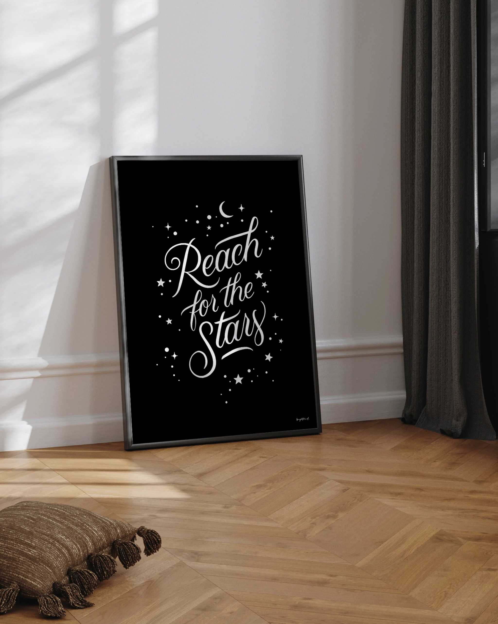 Reach for the Stars – Glow in the Dark Art Print