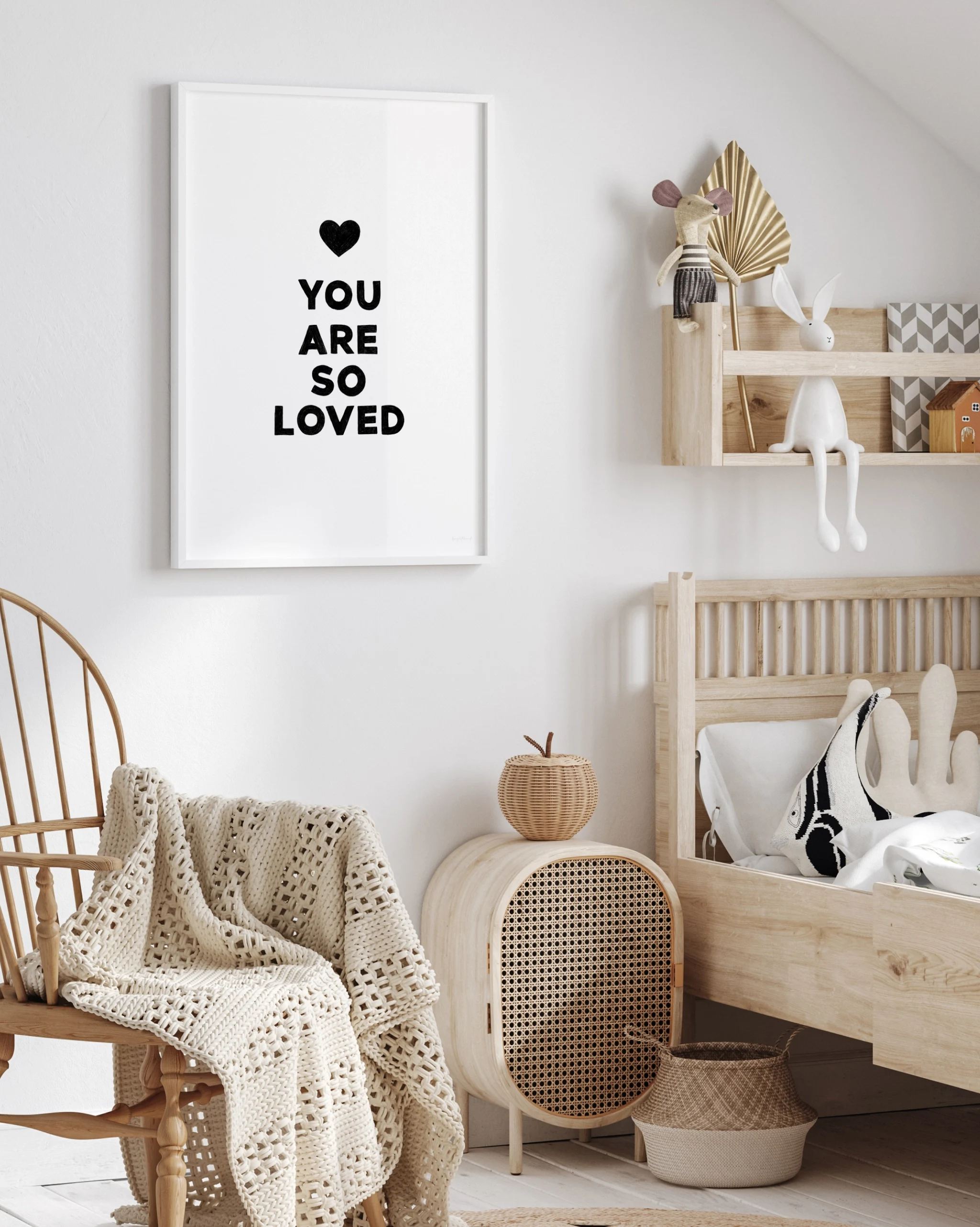 You Are So Loved – Art Print