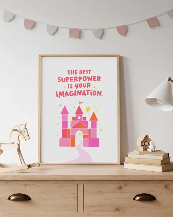 Imagination Castle – Art Print